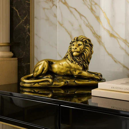 Decoração-Escultura-Leão-Majestoso-02