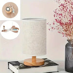 Luminária de Mesa de Madeira Nórdica 03