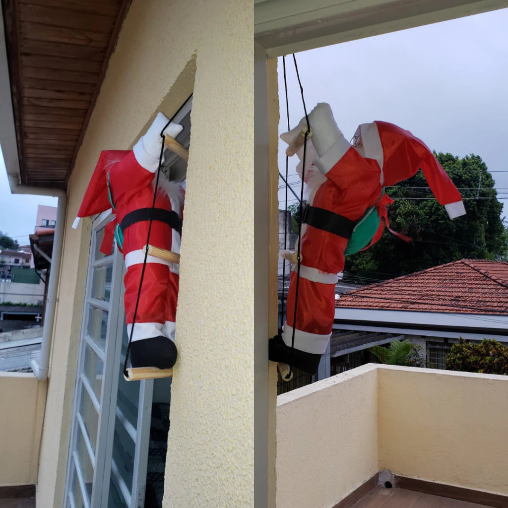 Decoração-de-Natal-Papai-Noel-Subindo-Escada-02