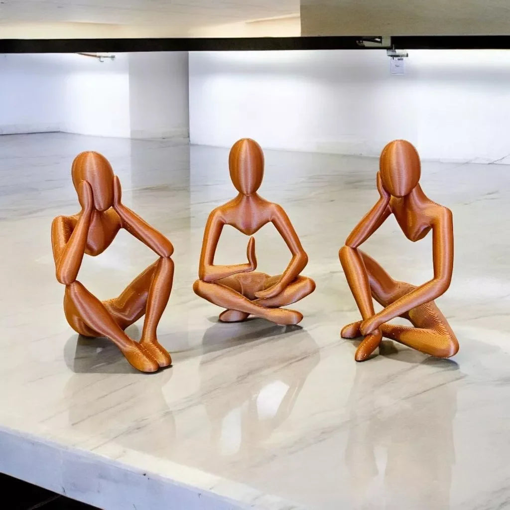 Decoração-Esculturas-Pensador-Abstrato-01